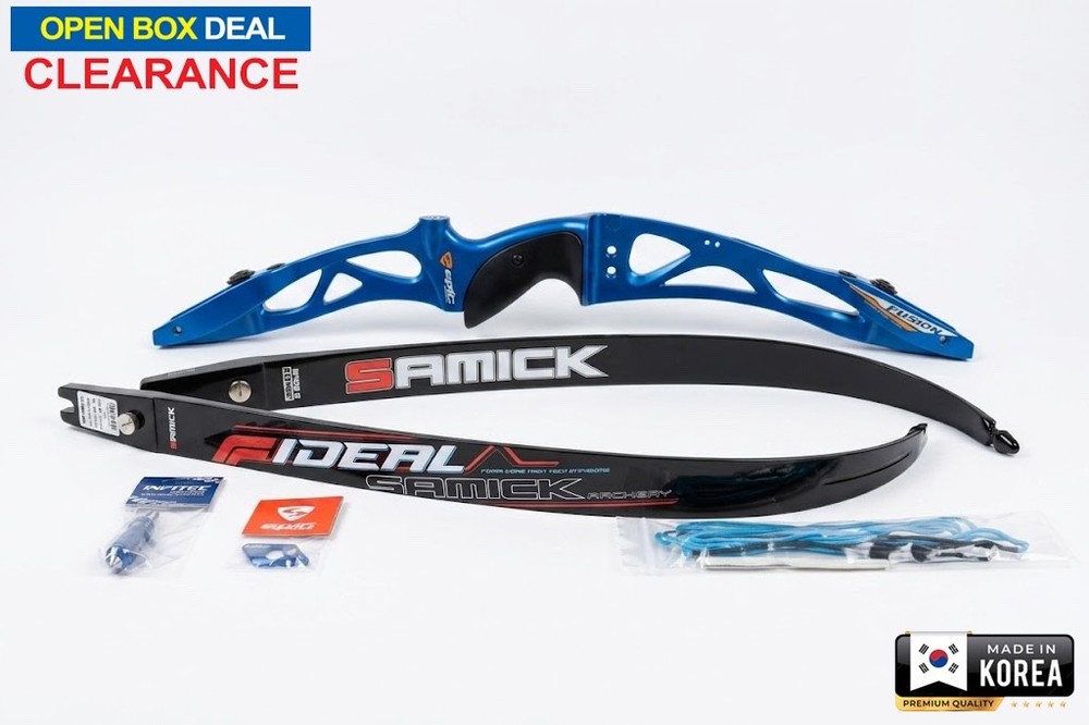Epic Max Riser + Samick Ideal Foam Core Bow Set 66″ 24# / RH / Made in Korea
