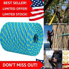 1/2 Inch Arborist Rigging Rope 150 Ft | 9,000 lbs MBS Double Braid Polyester …