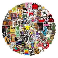 1000 Stickers Bomb Decal sticker Vinyl Car Skate Skateboard Laptop