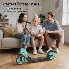 Kick Scooter for Kids 5-12, Teens, Adults, CPSC Certified Foldable Lightweigh…