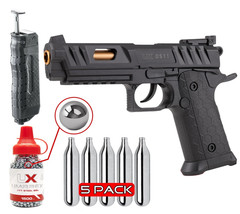 Umarex DS11 .177 Cal Air Gun 1911 CO2 BB Gun + BBs, CO2 & Speed loader (2252128)