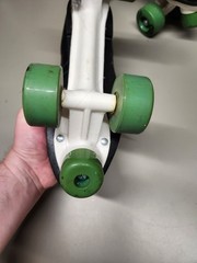 Roller Derby Cobra Skates Size 10 (US) Black/Teal Vintage 340 Skates