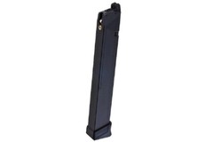 TTI Airsoft 50Round Full CNC Light Weight Aluminum Airsoft Glock Magazine Silver
