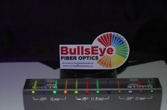 2 x 12″ BullsEye FiberOptic Free 1ST CLASS for Bows/Sights/Crafts .019/.5mm glow