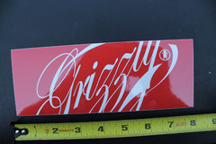 Grizzly Skateboard Grip Tape Coca Cola Coke Z65C Original Skateboarding STICKER