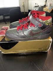 2008 Nike SPoT x SB Dunk Premium Mid Moat Size 12 Pre Owned