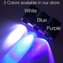 Compound Bow Sight Light LED 3-Levels Adjustable 3/8-32 Thread 12 Extra Battery