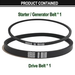 Club Car Belt Golf cart Club Car DS & Precedent Clutch Drive Belt and Starter