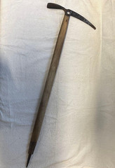 Charlet Moser Super Conta Vintage Ice Axe Wood Shaft 80cm France