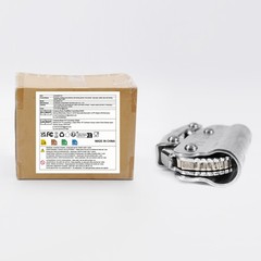 Alloy Steel Self-Locking Climbing Device 15kN For 10-16mm Rope Silver