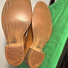 Vintage Men’s 8.5D Brown Leather Western Cowboy Boots – USA Made