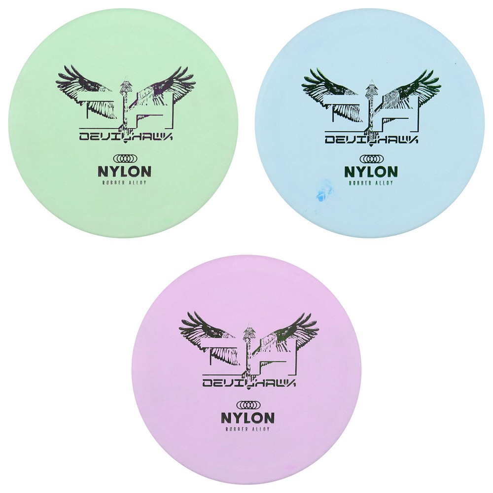 Gateway Disc Golf Nylon Rubber Alloy Devilhawk Putter 3/3/0/4 – Choose Exact