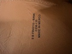 Frye Campus Low Heel Tall Riding Wide Calf Boots FR42112 Banana Women 9B