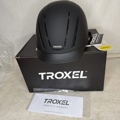 Troxel Spirit MIPS Horse Riding Helmet Black Duratec Medium 22″-23 1/8″