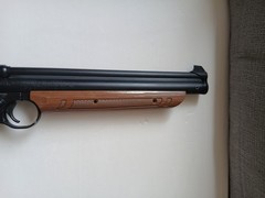 NOS CROSMAN AMERICAN CLASSIC 1377 AIR PISTOL W/ MODEL 1399 CUSTUM SHOULDER STOCK