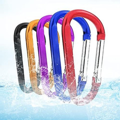 Carabiner Clip, 10 Pack, 855lbs，3″ Heavy Duty Caribeaners for Hammocks, Campin