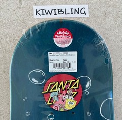 NEW Santa Cruz SpongeBob Squarepants Skateboard Deck 2019 RARE