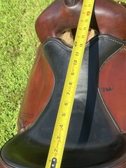 Circle Y Flex-Lite Park/Trail Saddle Flexible Tree FQHB Brown Leather