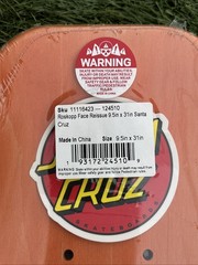 Santa Cruz 11116423 Rob Roskopp 2021 Reissue Skateboard 9.5in X 31in