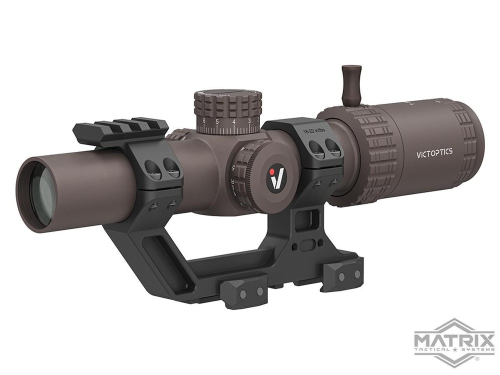 Matrix S6 1-6×24 LPVO SFP Rifle Scope w/ High Picatinny Mount – Vector Optics (C