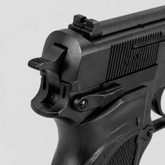 AirGrix WE Tech Browning MK3 Gas Blowback Airsoft Black