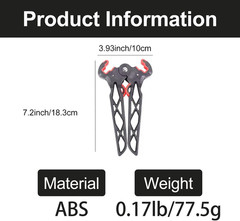Archery Bow Stand Folding Bow Stands Bow Jack Limbs Clamp Kickstand for Compound