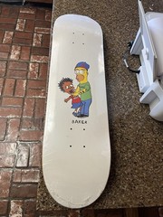 Baker Andrew Reynolds Why You Little Homer Simpson 8.25 RARE NOS Skateboard Deck