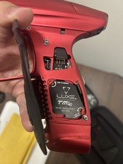 Luxe TM40 Marker – Dust Red with Polished Red Accents W/ Mech Frame LOW SERIAL#