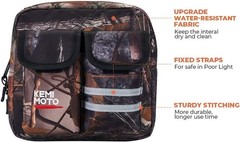 KEMIMOTO ATV Tank Bag Water-resistant Cooler All Terrain Vehicles Accessories Mo