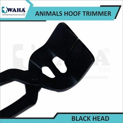 34″ Heavy Duty Animal Hoof Trimmer With Wooden Handle And 5″ Black Cutting Head