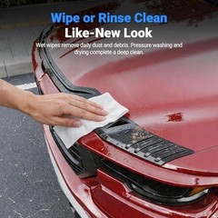 Glossy Black Glossy Black Hood Deflector for Dodge Ram 1500