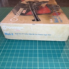 Vtg 1981 Rare Crosman Coleman Division Mark I CO2 Target Pellet Pistol In Box