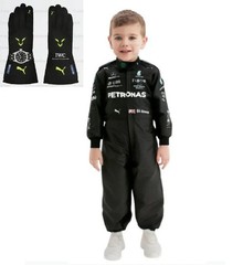 F1 Kids Race Suit with gloves- Race Car Birthday Costume – Baby Boy Special Gift