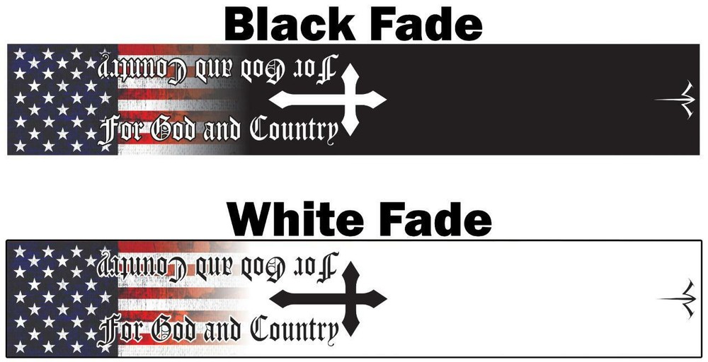 White Water Archery For God and Country American Flag Fade Arrow Wraps 15 Pc