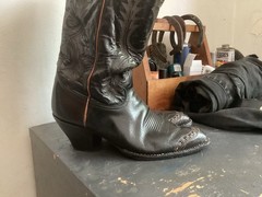 Tony Lama Wingtip Style J2830 Cowboy Boots
