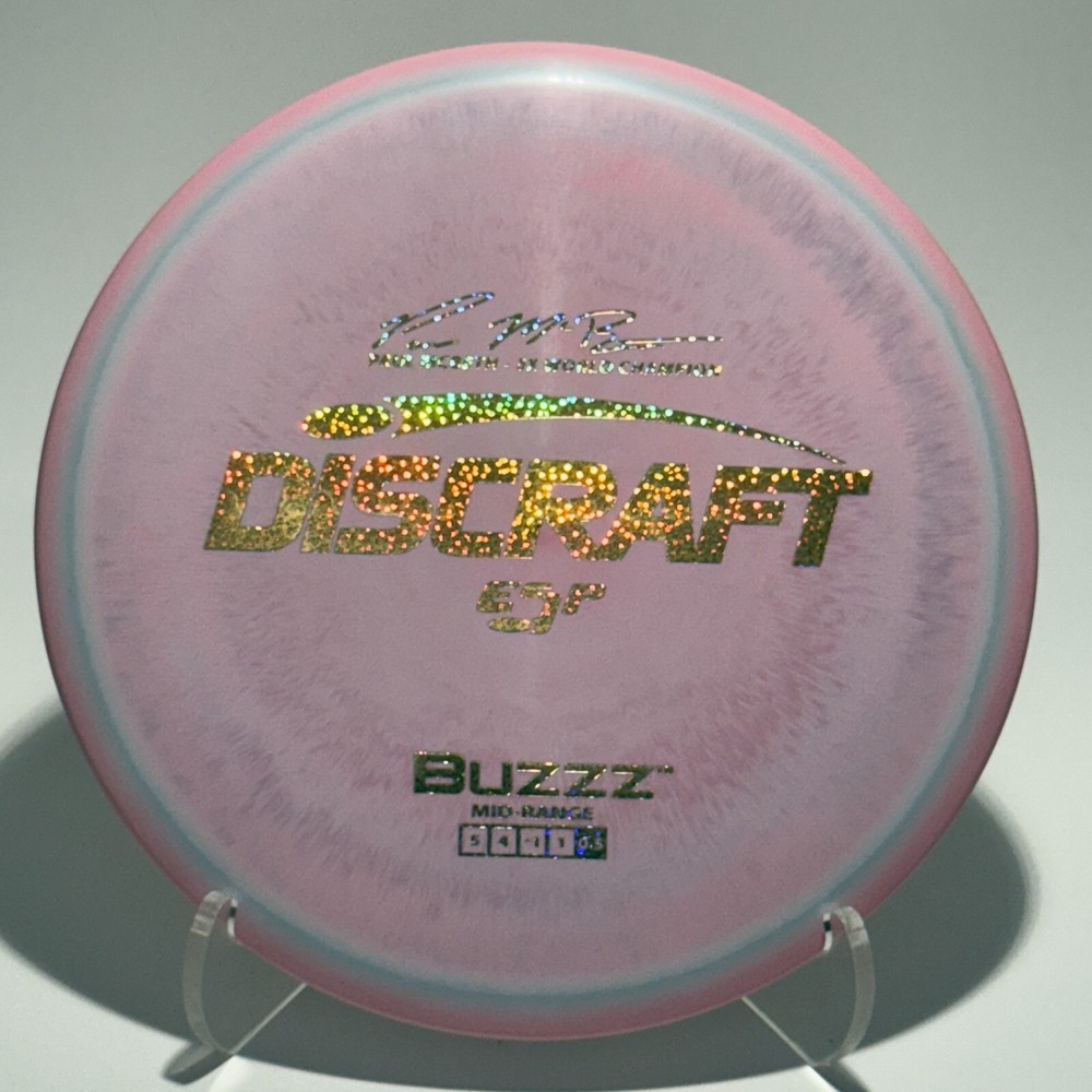 NEW Discraft ESP Buzzz Paul McBeth 5X Signature Series 167-9 grams Midrange
