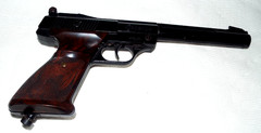 VINTAGE CROSMAN MODEL AIR PISTOL 454 .177 CAL. BB GUN READ!!!!