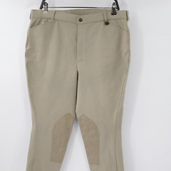 ovation riding pants Womens 36 jodhpur equestrian Horse Riding tights knee Patch