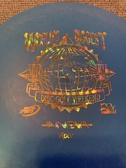 Vintage Innova Viper 170g w/ 1996 Worlds Biggest Disc Golf Weekend Stamp & Mini