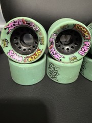 Hyper Speed Psycho Pigs Roller Skate Wheels 62-42mm￼