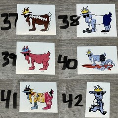 GOAT USA Stickers/ Decals- JUST ADDED! PICK YOUR OWN STICKERS!
