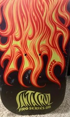 Vintage 1988 Santa Cruz Jason Jessee Sun God Skate Deck -OG Purple Dip NOS