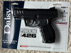 Daisy Semi-Auto Model 426 Powerline CO2 Air Pistol .177 Cal BB Air Gun, New