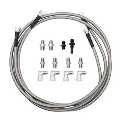 6AN 70″ Transmission Oil Cooler Hose Line kit Compatible with 4L60E 4L80E