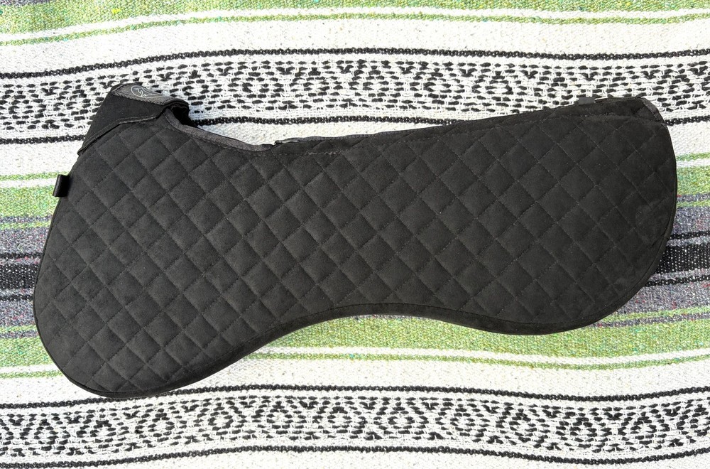 Total Saddle Fit – English – SQUISH PAD – Jump – Medium (17.5-18″) – Black