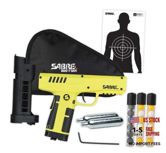 Home Defense Projectile Launcher, Large Size with (7) Projectile Launcher Kit