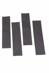 BOW STRING SILENCERS 4 Pc Black Archery STOPS VIBRATION TWANG & UNWANTED NOISE