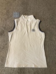 Pikeur Sports 1/4 Button Equestrian Riding Sleeveless Shirt Women’s Size 38