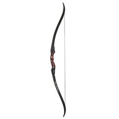 60″ Takedown Recurve Bow Wooden Riser American Hunting For Left & Right Hand