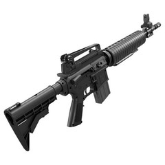 Crosman M4-177 Tactical Variable Pump Air Rifle .177 Cal Pellet/BB Shooting Kit